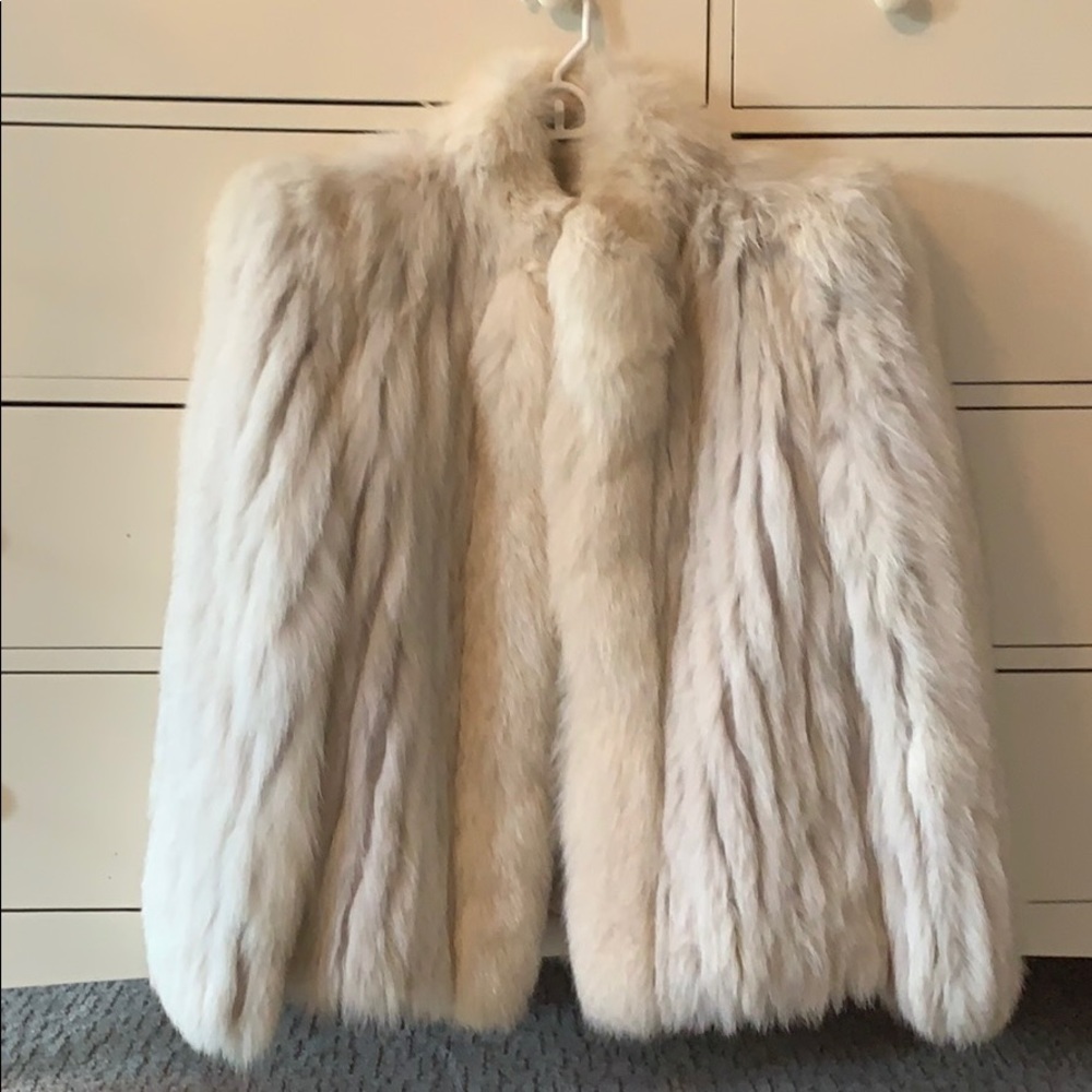 1960/70s Blue Fox Fur coat